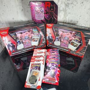 Pokémon TCG Destined Rivals Bundle/Lot Blisters EX Box Booster packs